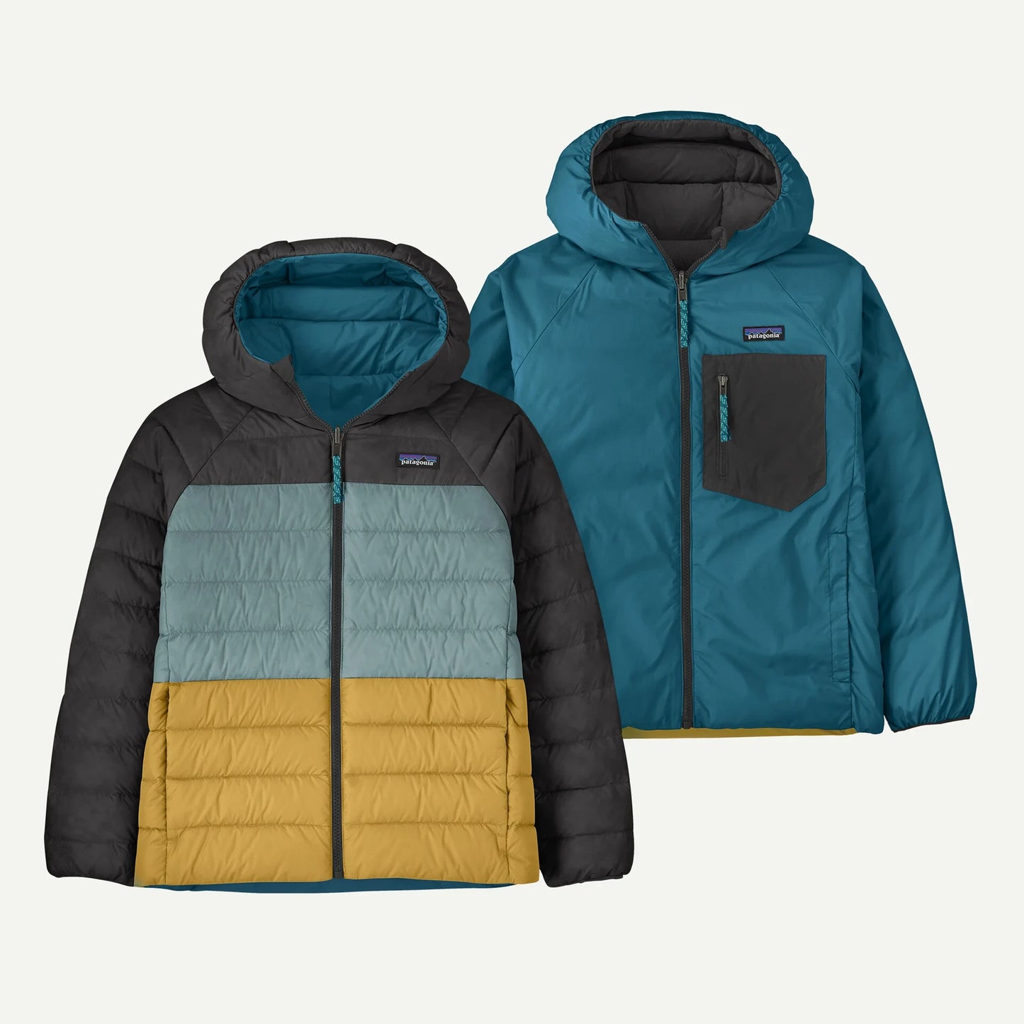 Kids' Reversible Down Sweater™ Hoody - US 8353