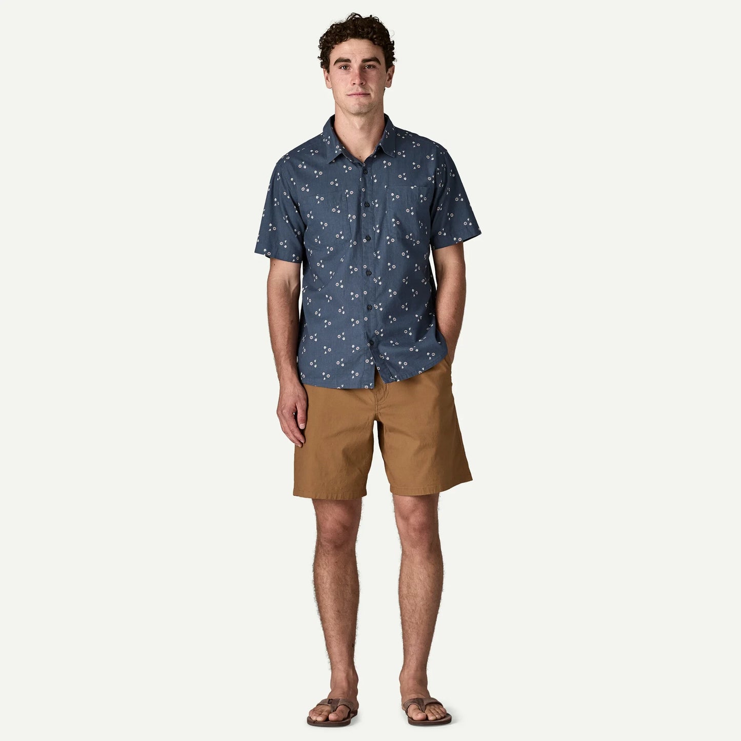 Men's Back Step Shirt - US 3818