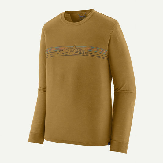 Men's Long-Sleeved Capilene® Cool Merino Blend Graphic Shirt - US 7361