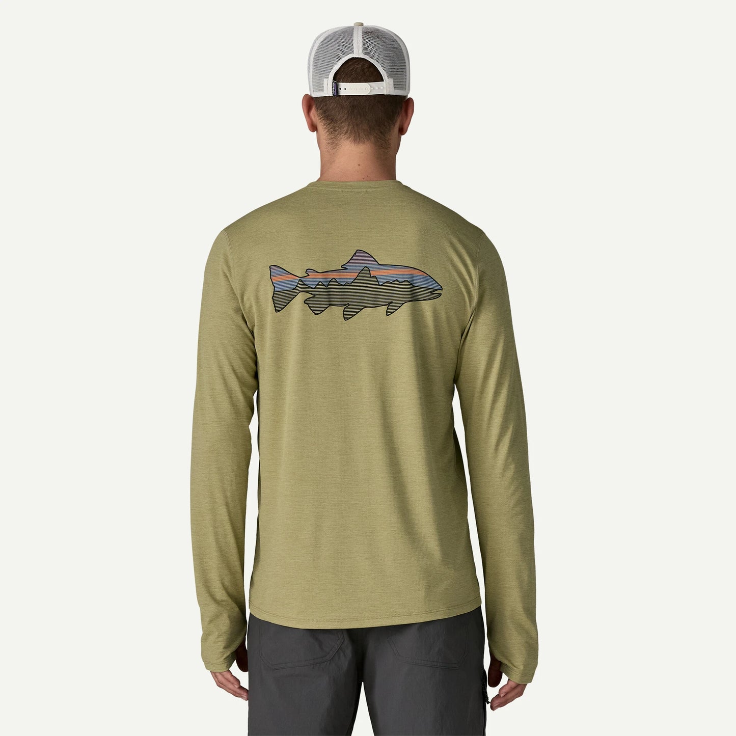 Men's Long-Sleeved Capilene® Cool Sun Shirt - Fitz Roy Trout - US 9028