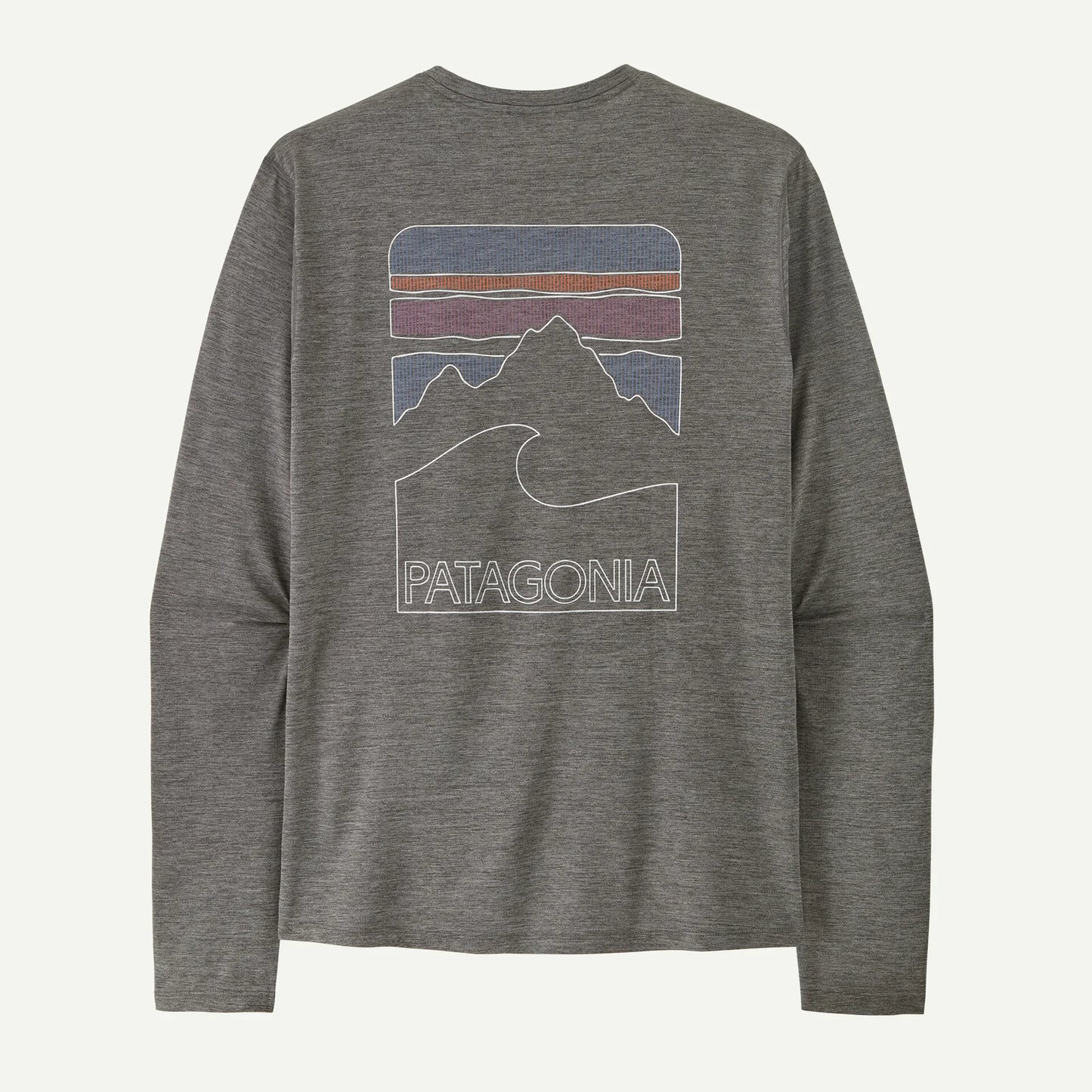 Men's Long-Sleeved Capilene® Cool Sun Shirt - Peak Visions - US 1625
