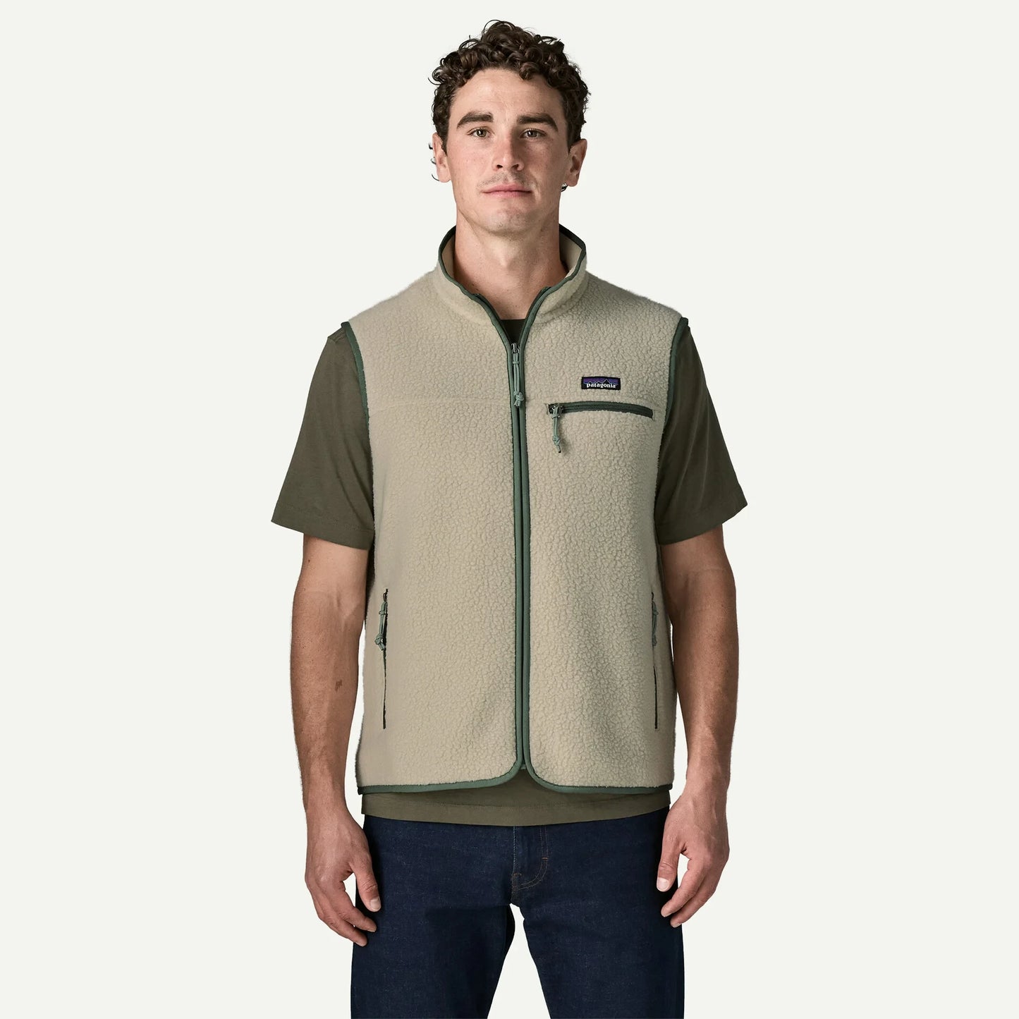 Men's Retro Pile Fleece Vest - US 4190