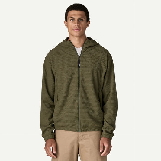 Men's Textured Fleece Hoody - US 7639