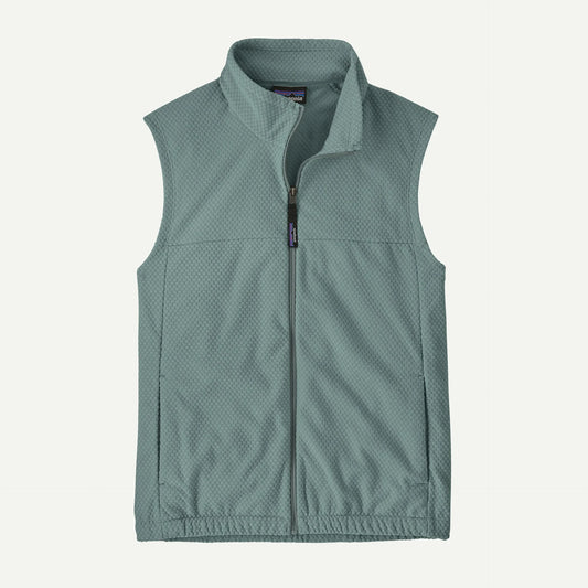 Men's Textured Fleece Vest - US 6111