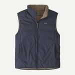 Reversible Cotton Down Vest - US 6091