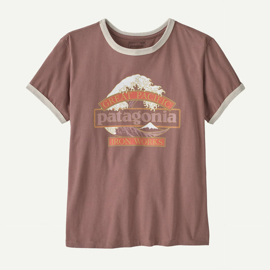 Women's Great Waves Ringer Tee - US 2573