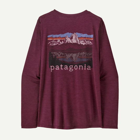 Women's Long-Sleeved Capilene® Cool Daily Shirt - Fitz Roy Foothills - US 1922