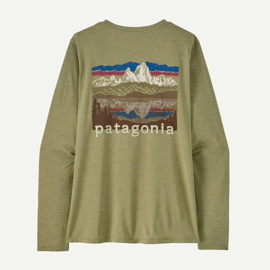 Women's Long-Sleeved Capilene® Cool Daily Shirt - Fitz Roy Foothills - US 3937