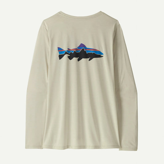 Women's Long-Sleeved Capilene® Cool Daily Shirt - Fitz Roy Trout - US 7019