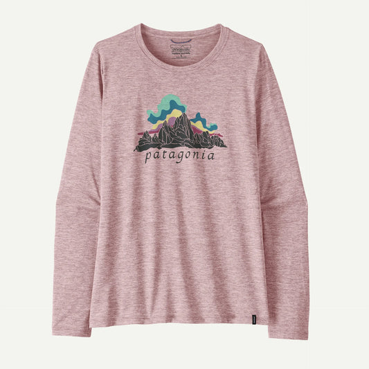 Women's Long-Sleeved Capilene® Cool Daily Shirt - Fitz Roy Nimbus - US 4606