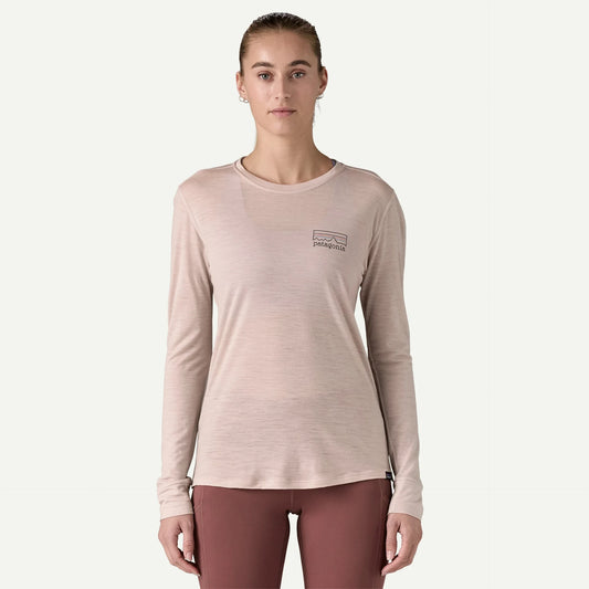 Women's Long-Sleeved Capilene® Cool Merino Blend Graphic Shirt - US 2822