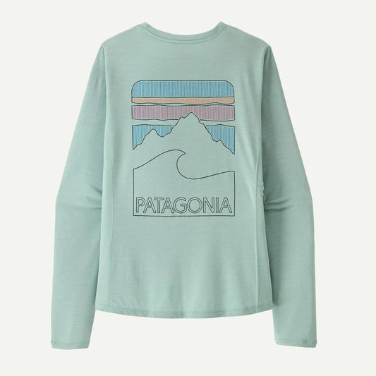 Women's Long-Sleeved Capilene® Cool Sun Shirt - Peak Visions - US 6411