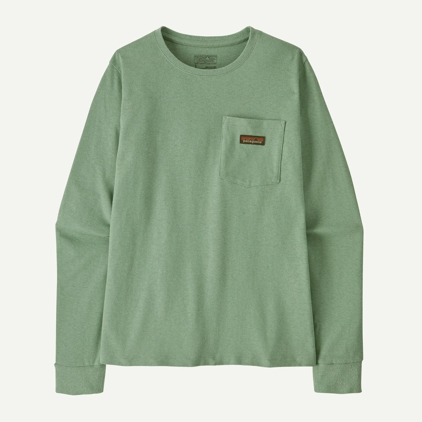 Women's Long-Sleeved Work Pocket T-Shirt - US 0634