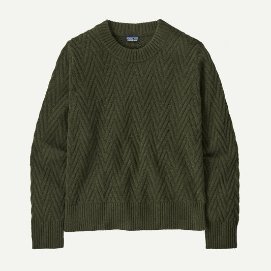Women's Recycled Wool-Blend Crewneck Sweater - US 1434