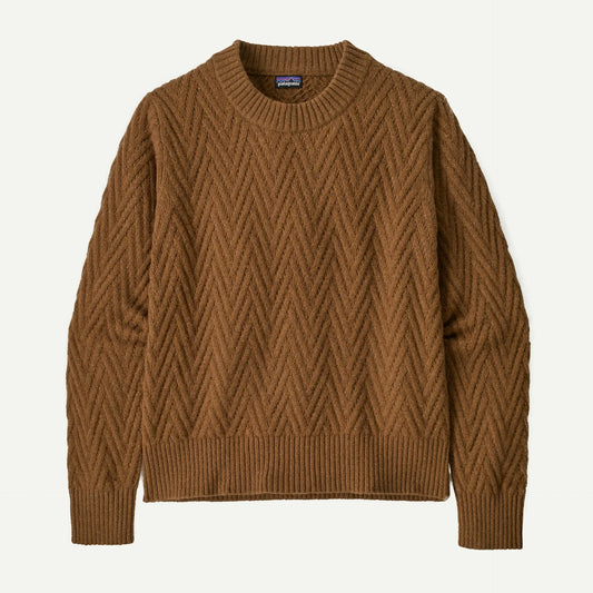 Women's Recycled Wool-Blend Crewneck Sweater - US 0900