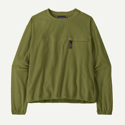 Women's Textured Fleece Crewneck - US 8385