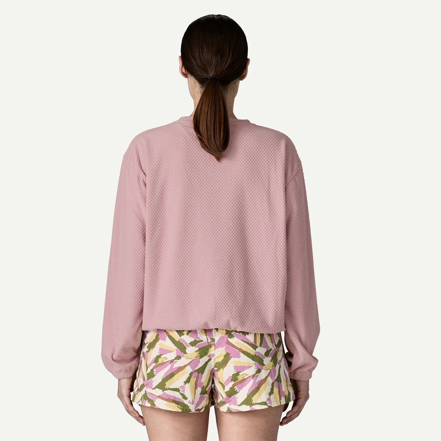 Women's Textured Fleece Crewneck - US 4899