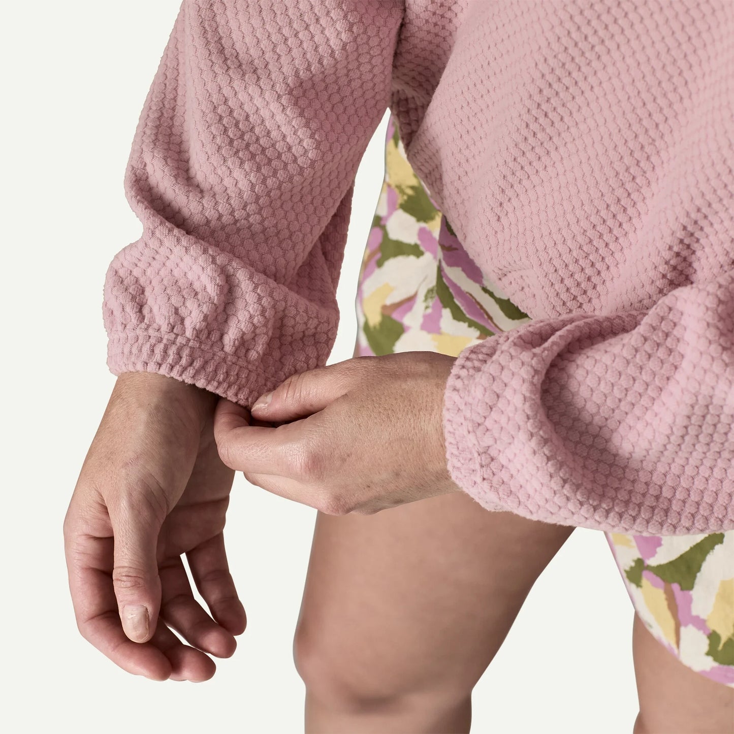 Women's Textured Fleece Crewneck - US 4899