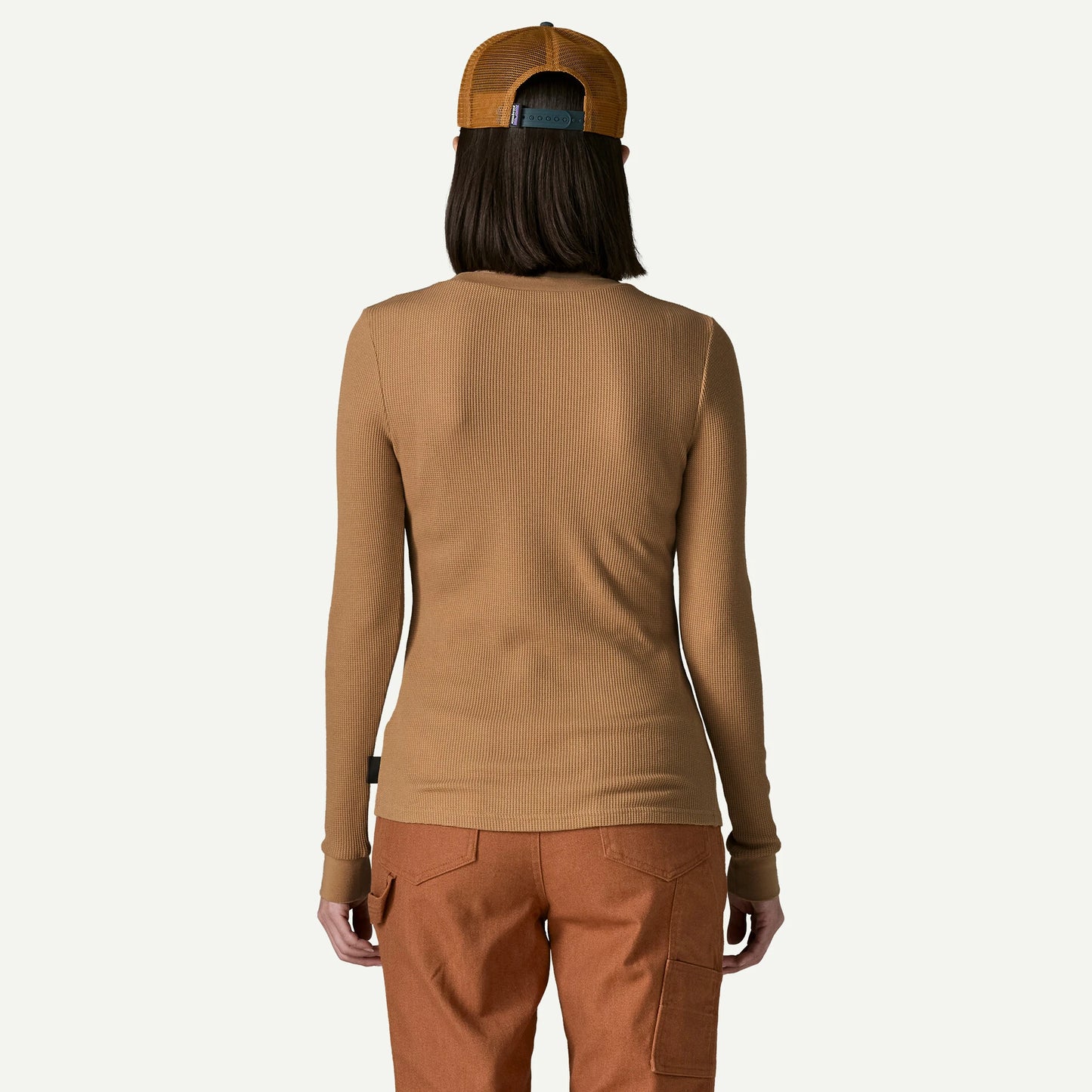 Women's Work Waffle Crewneck - US 4968