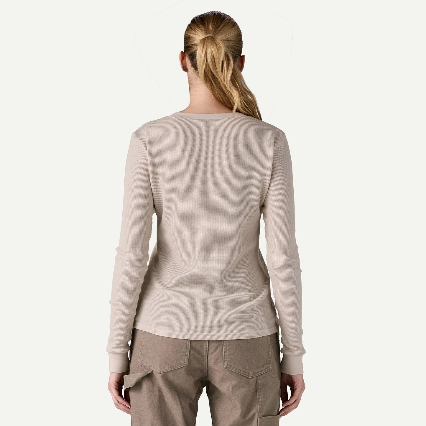Women's Work Waffle Crewneck - US 6666