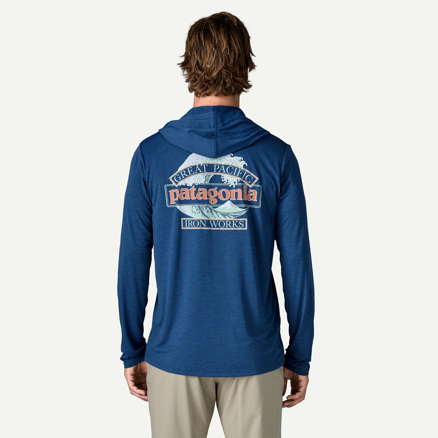 Men's Capilene® Cool Daily Hoody - Great Waves - US 4289