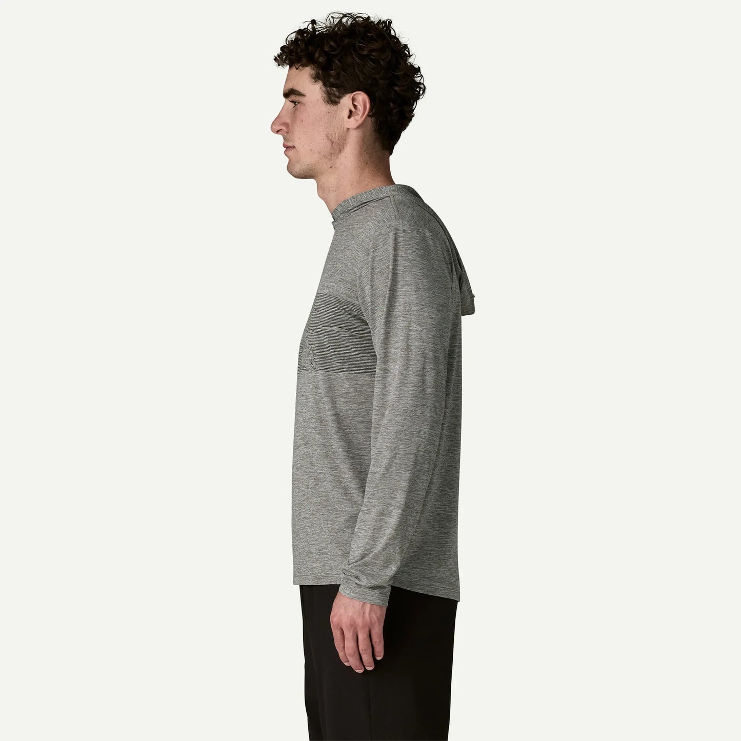 Men's Capilene® Cool Daily Hoody - Strataspire Stripe - US 6398